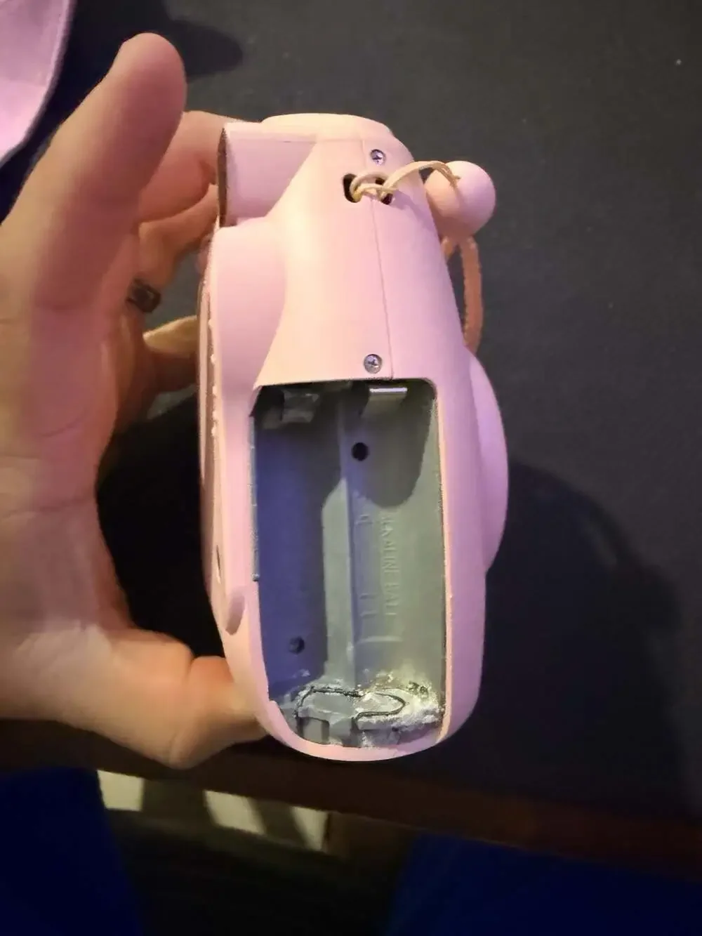 Fujifilm Instax Mini 8 Instant Film Camera in Pink with Matching Fabric Case